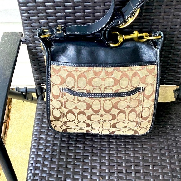 Coach Bleeker Signature Canvas and Leather Shoulder Bag, 11434 - Picture 4 of 11